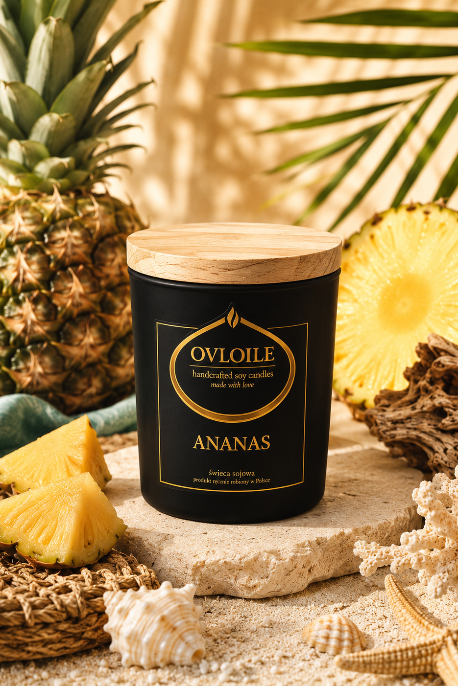 Świeca zapachowa - Ananas