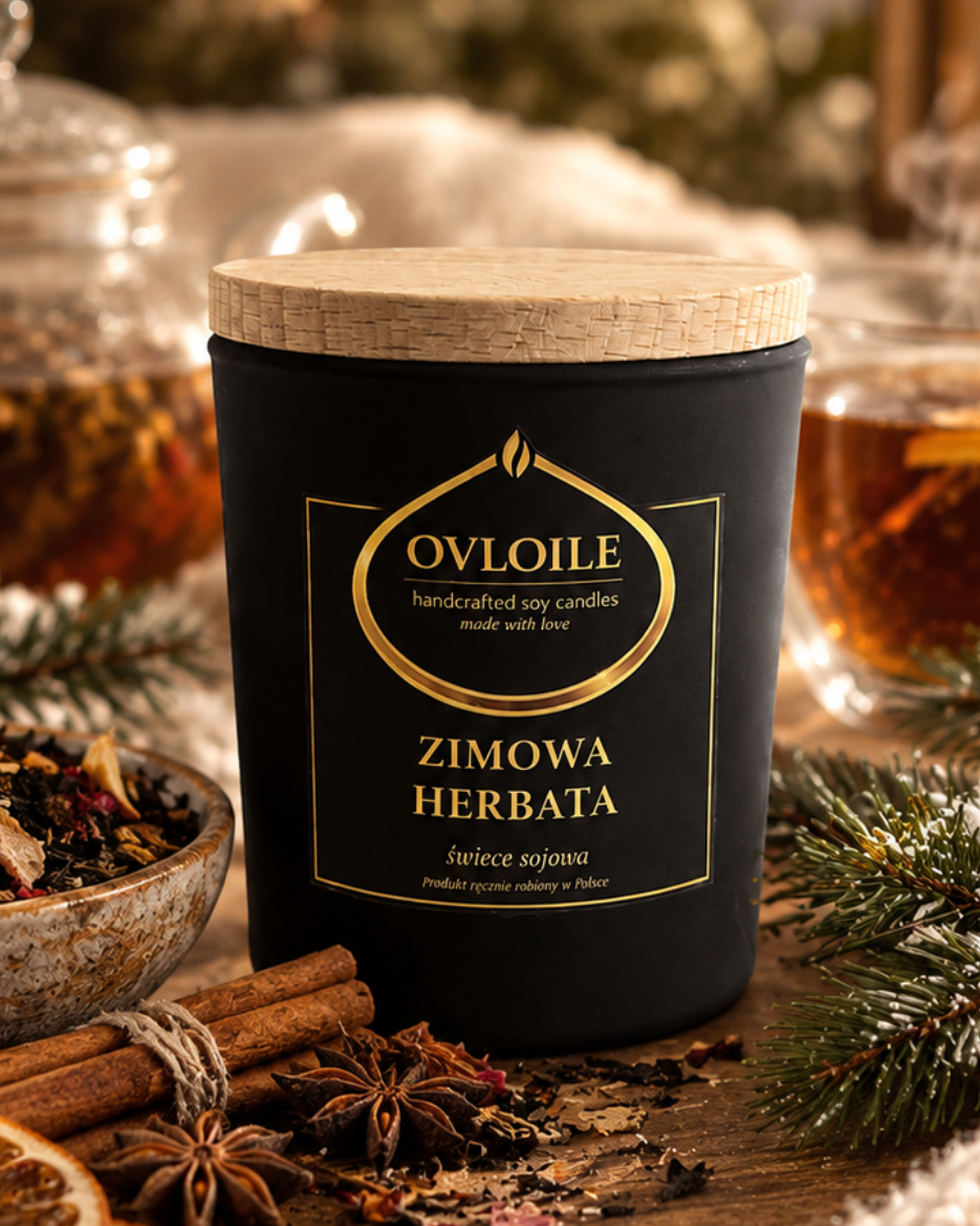 Świeca zapachowa - Zimowa Herbata